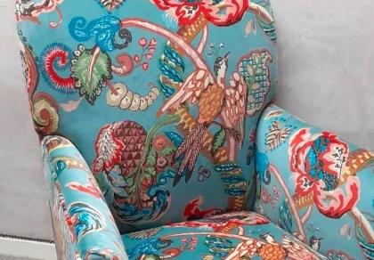 Floral chair